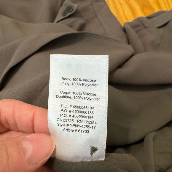 Aritzia Hamelin Babaton SIZE XXS 100% Viscose Olive Green Cargo Utility Jacket - Picture 10 of 11